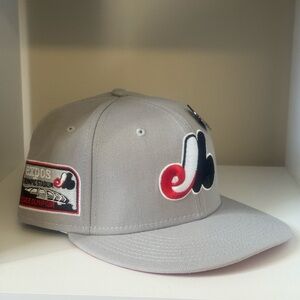 New Era Gray Expos Hat